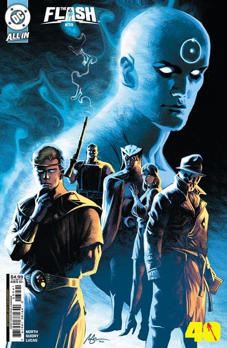 DC Comics, Inc. Flash #39 Cover D Rafael Albuquerque Watchmen 40th Anniversary Card Stock Variant