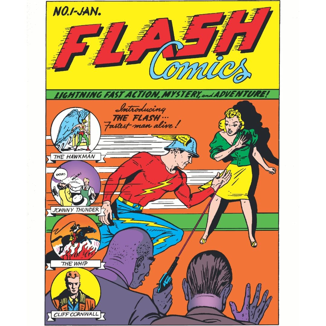 DC Comics, Inc. Flash Comics #1 Facsimile Edition Cover A Sheldon Moldoff