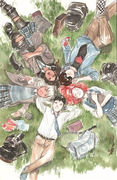 DC Comics, Inc. Gotham Academy First Year #1 Cover B Dustin Nguyen Variant