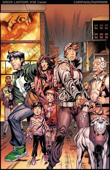 DC Comics, Inc. Green Lantern #37 Cover C Chris Campana & Norm Rapmund Card Stock Variant