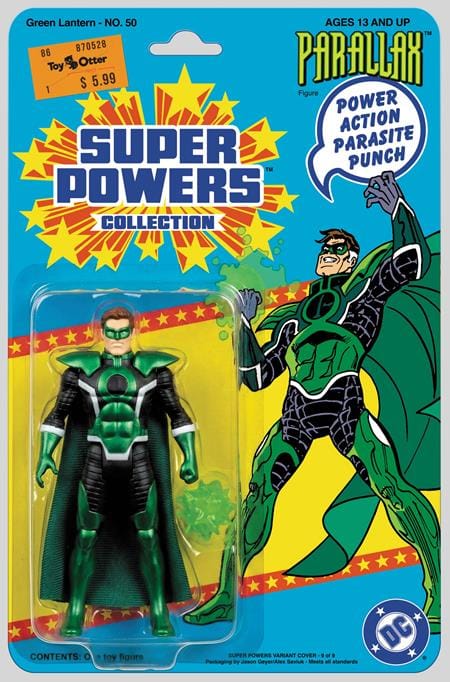DC Comics, Inc. Green Lantern #50 Facsimile Edition Cover B Jason Geyer & Alex Saviuk Parallax Super Powers Card Stock Variant