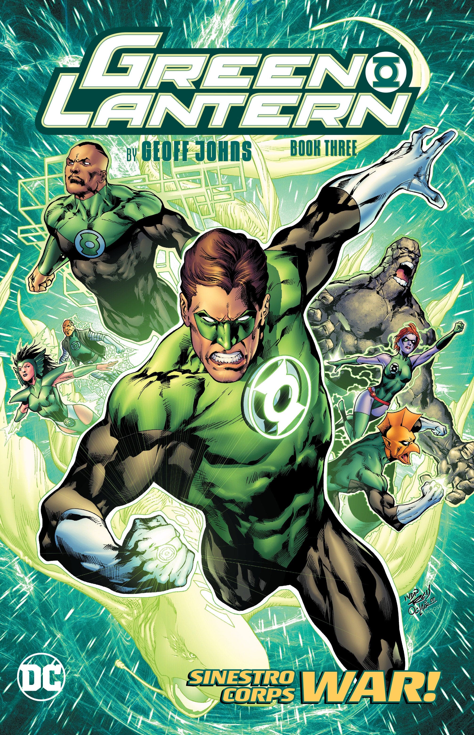 DC Comics, Inc. Green Lantern by Geoff Johns Book Three (New Edition)