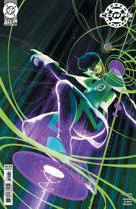 DC Comics, Inc. Green Lantern Corps #21 Cover C Rian Gonzales Card Stock Variant
