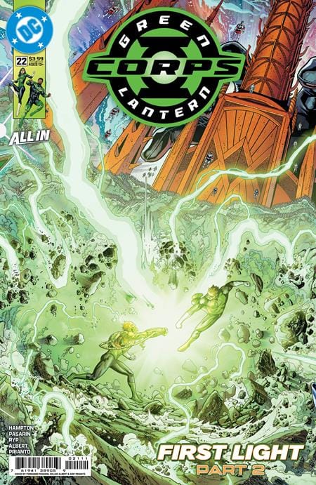 DC Comics, Inc. Green Lantern Corps #22 Cover A Fernando Pasarin & Oclair Albert