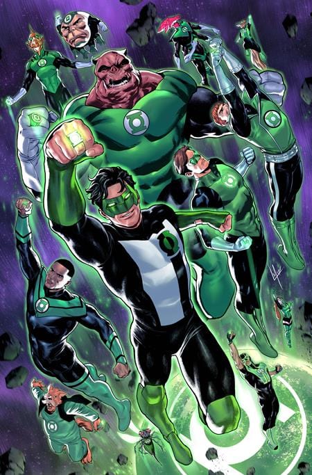 DC Comics, Inc. Green Lantern Corps #9 Cover C Lucas Meyer Card Stock Variant