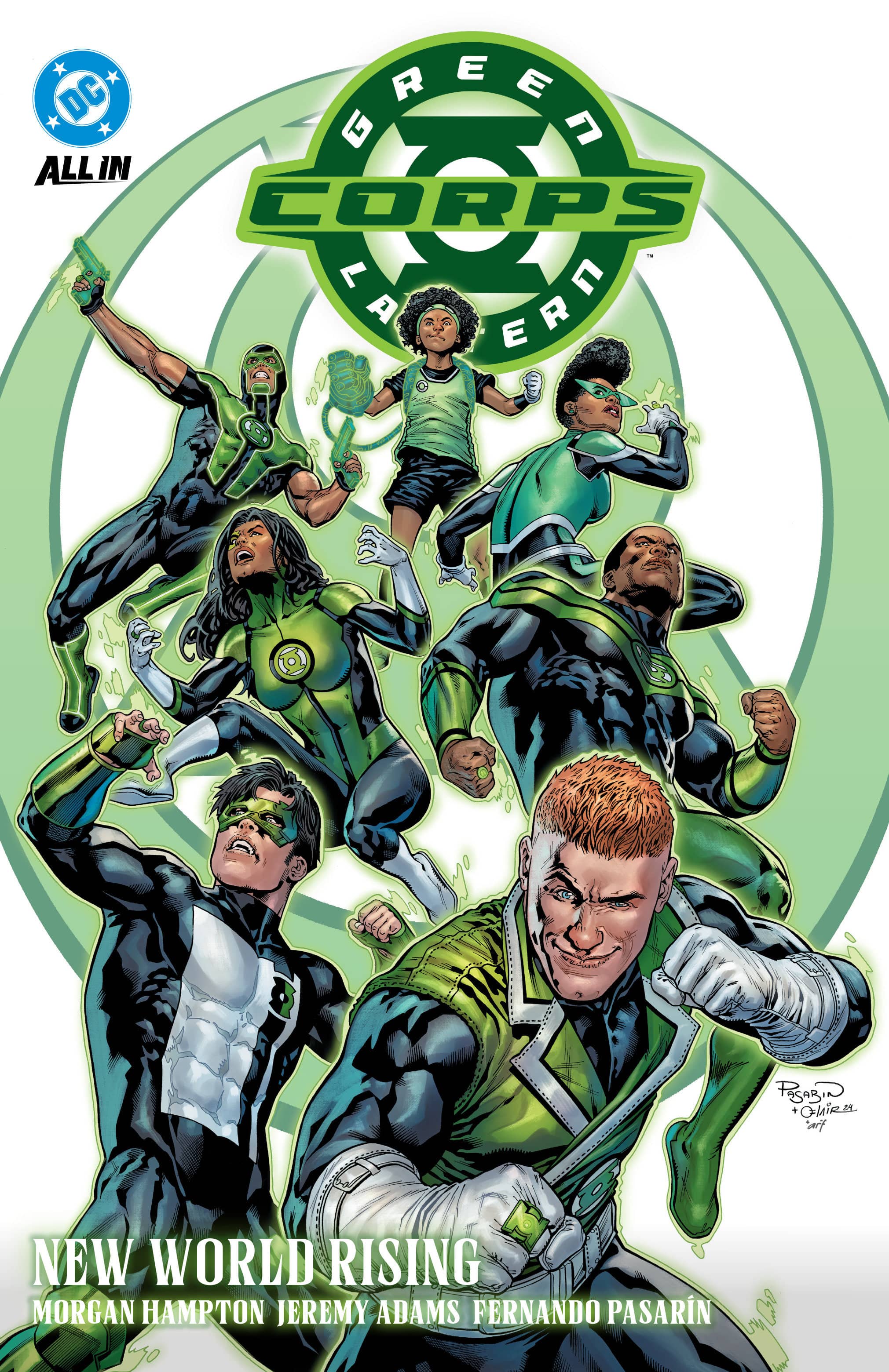 DC Comics, Inc. Green Lantern Corps Vol. 1: New World Rising