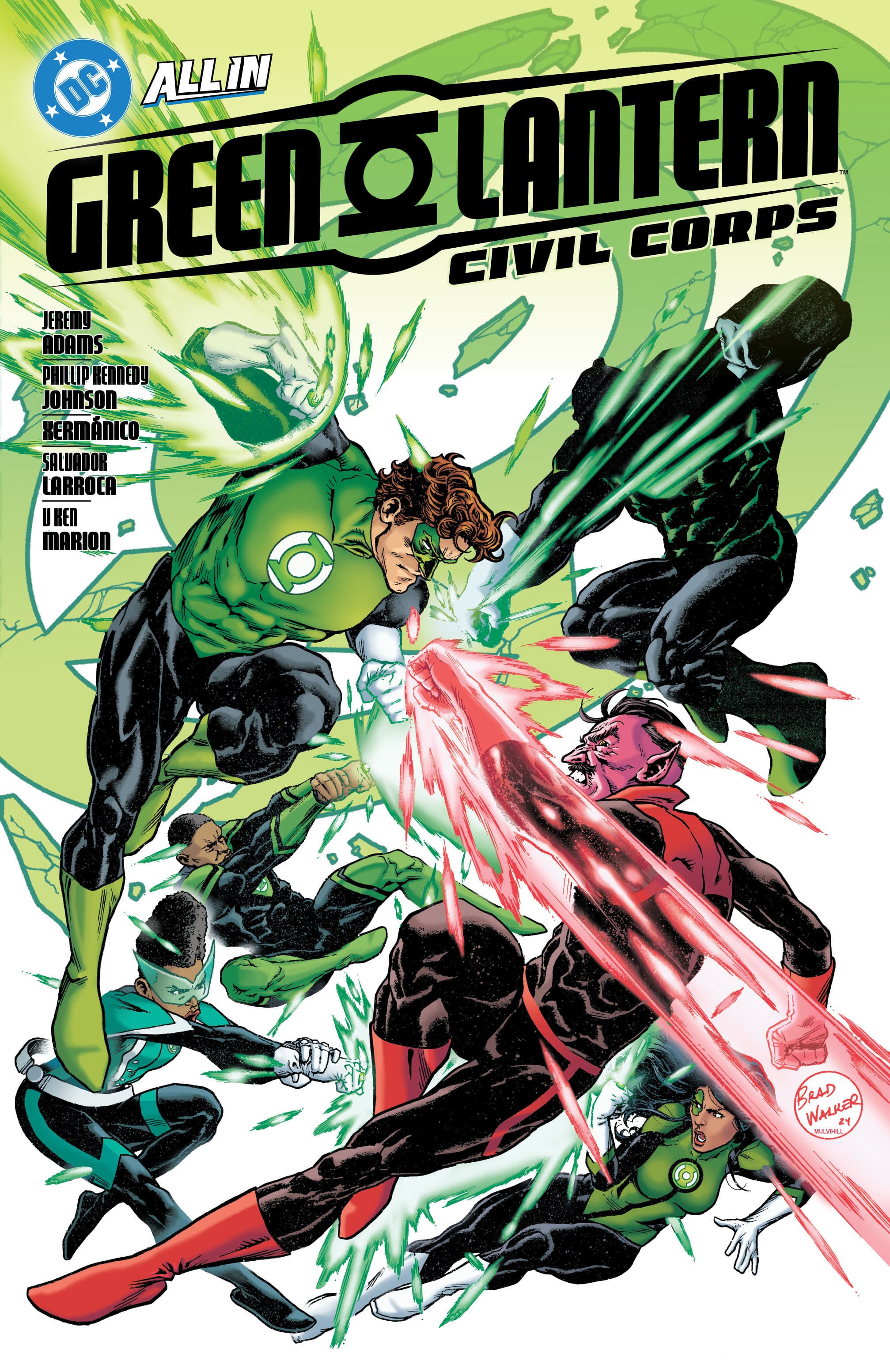 DC Comics, Inc. Green Lantern Vol. 4: Civil Corps