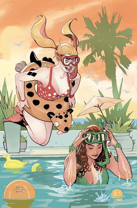 DC Comics, Inc. Harley Quinn #64 Cover C Terry Dodson & Rachel Dodson Card Stock Variant