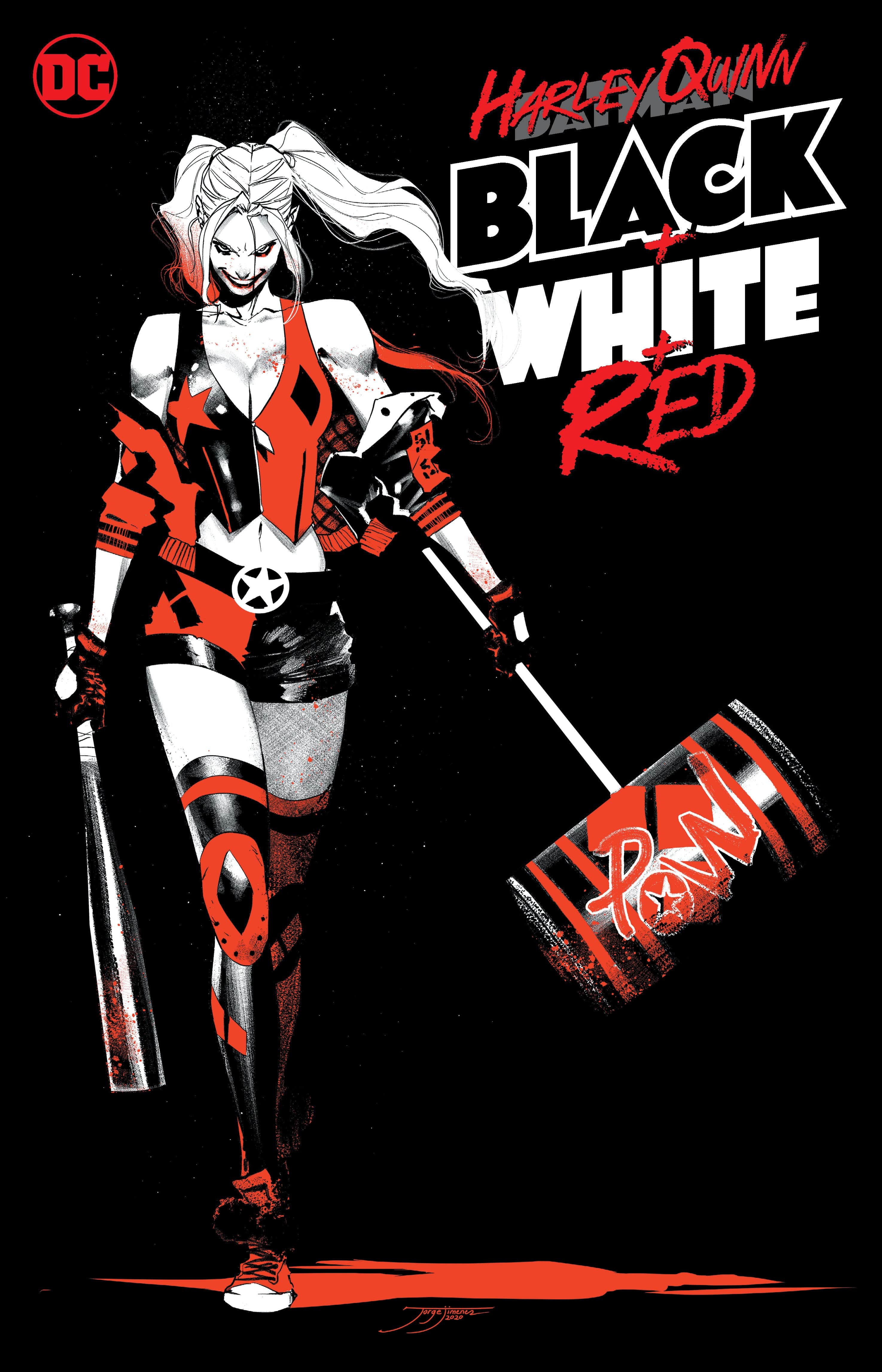 DC Comics, Inc. Harley Quinn Black + White + Red