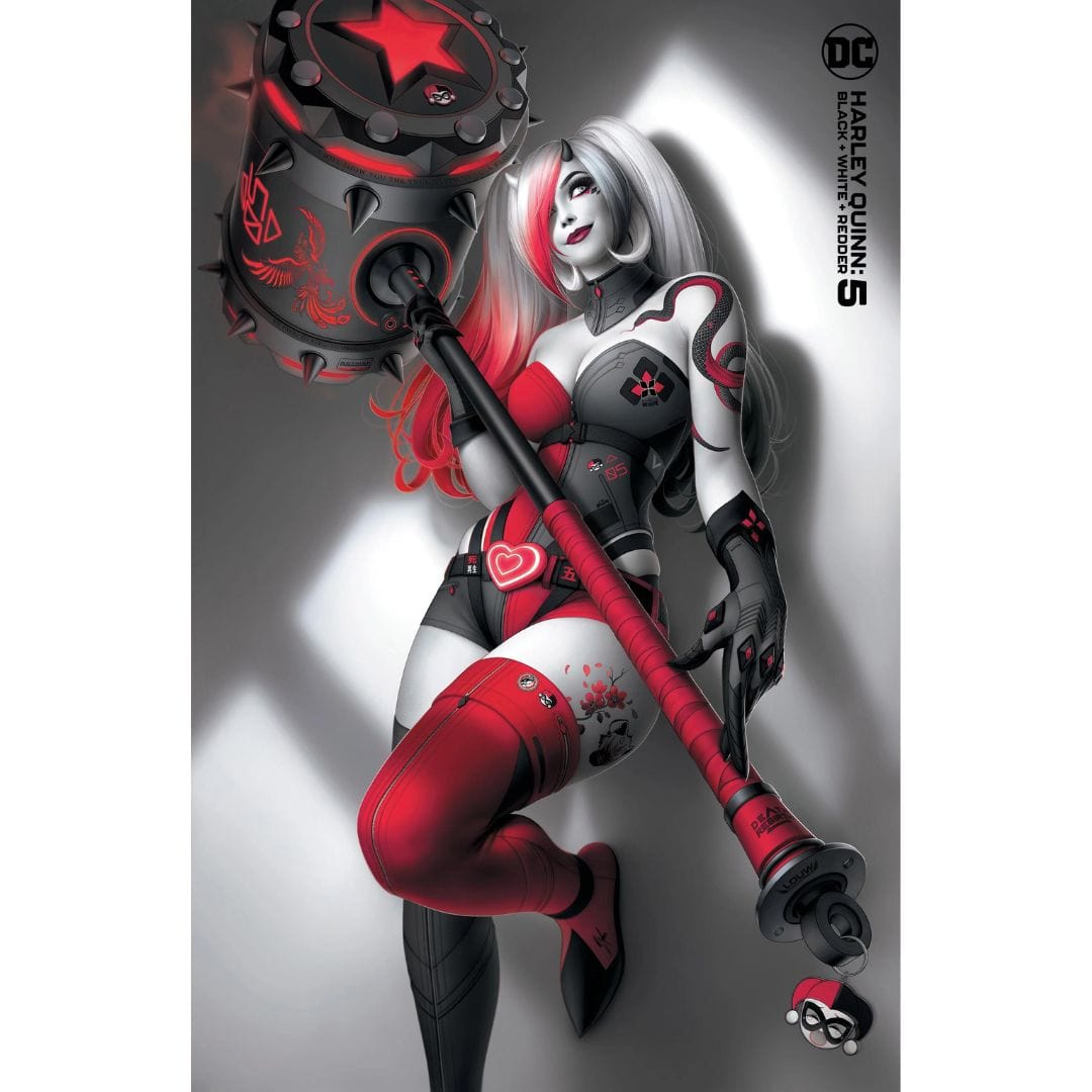 DC Comics, Inc. Harley Quinn Black White Redder #5 Cover B Warren Louw Variant