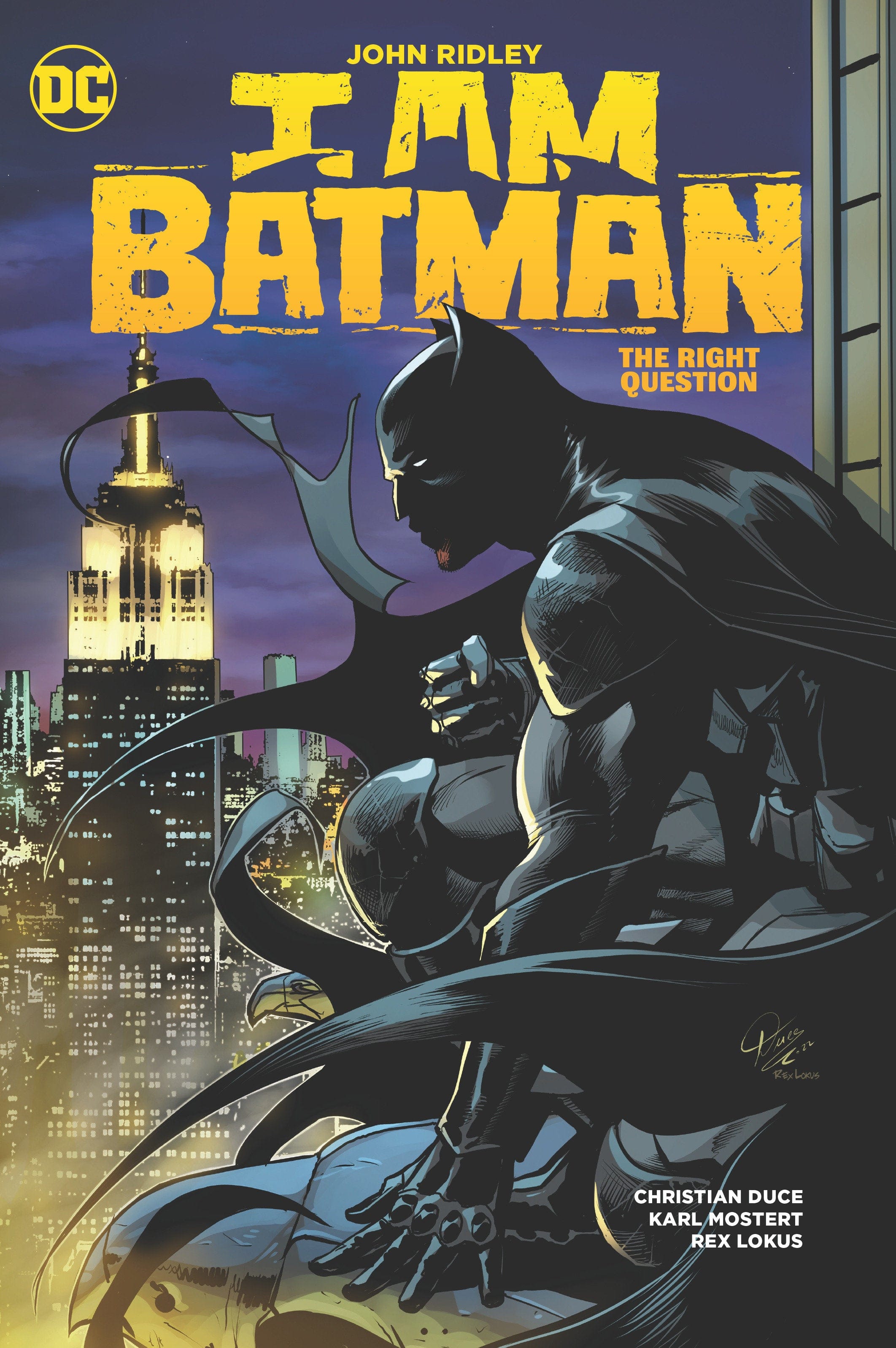 DC Comics, Inc. I Am Batman Volume 3: The Right Question