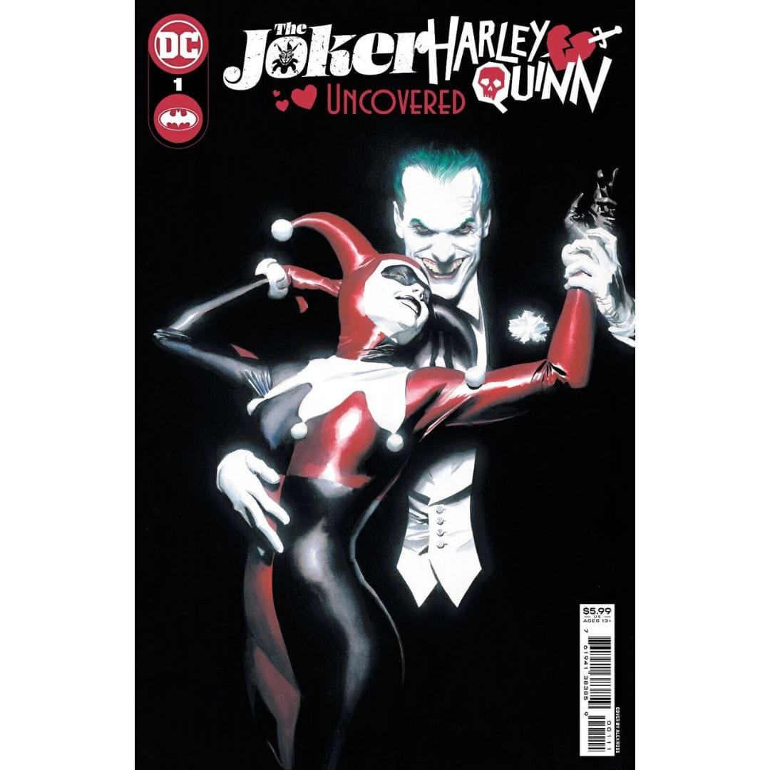 DC Comics, Inc. Joker Harley Quinn Uncovered #1 (One-Shot) Cover A Cover D Foil Set Alex Ross