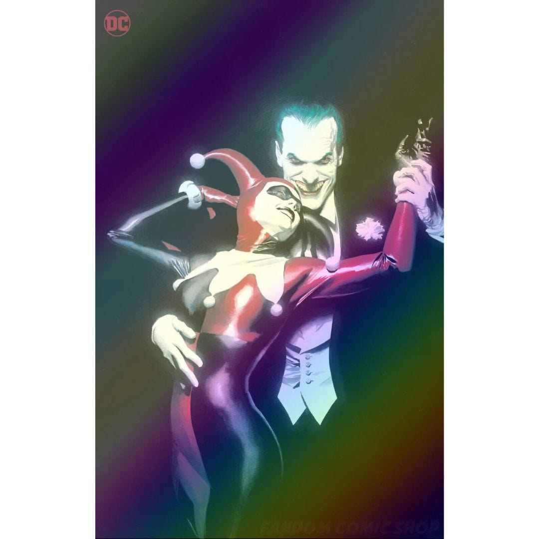 DC Comics, Inc. Joker Harley Quinn Uncovered #1 (One-Shot) Cover A Cover D Foil Set Alex Ross