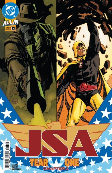 DC Comics, Inc. JSA #13 Cover A Dave Johnson JSA Year One: Chapter One