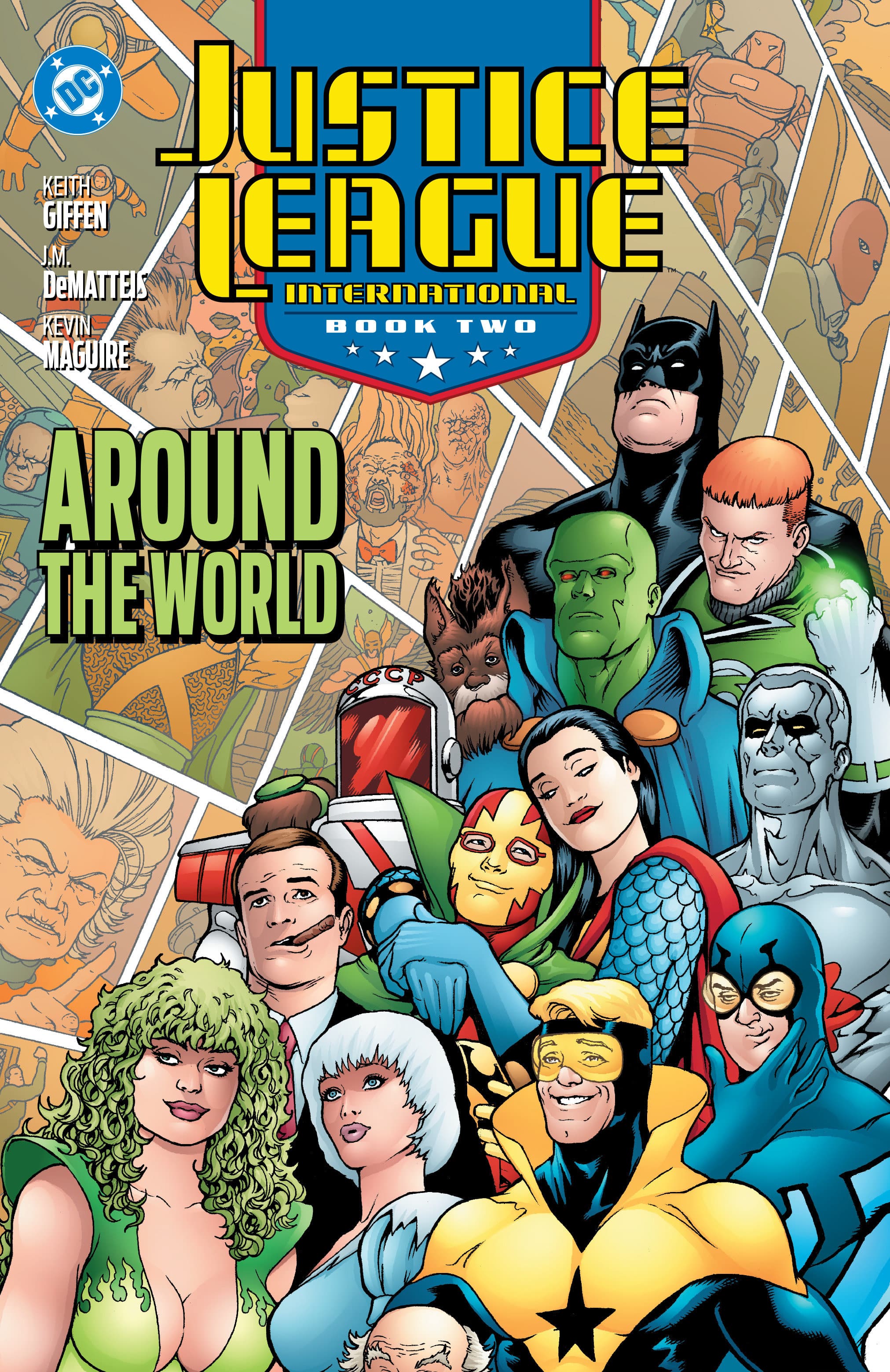 DC Comics, Inc. Justice League International Book Two: Around the World (2025 Edition)