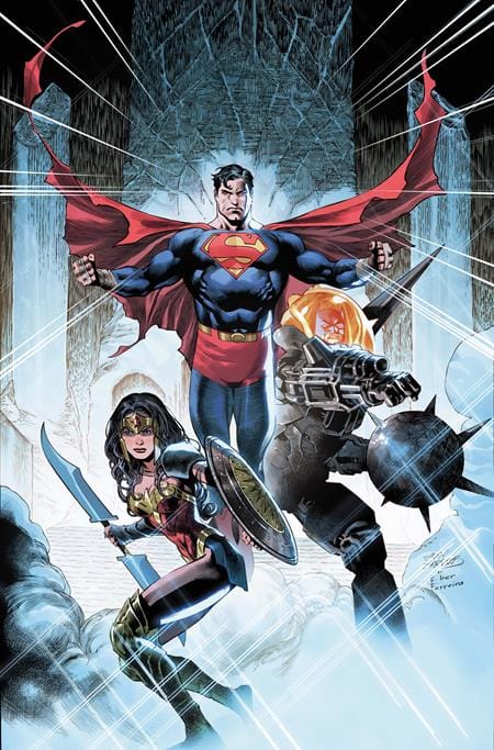 DC Comics, Inc. Justice League Unlimited #15 Cover C Eddy Barrows & Eber Ferreira Card Stock Variant