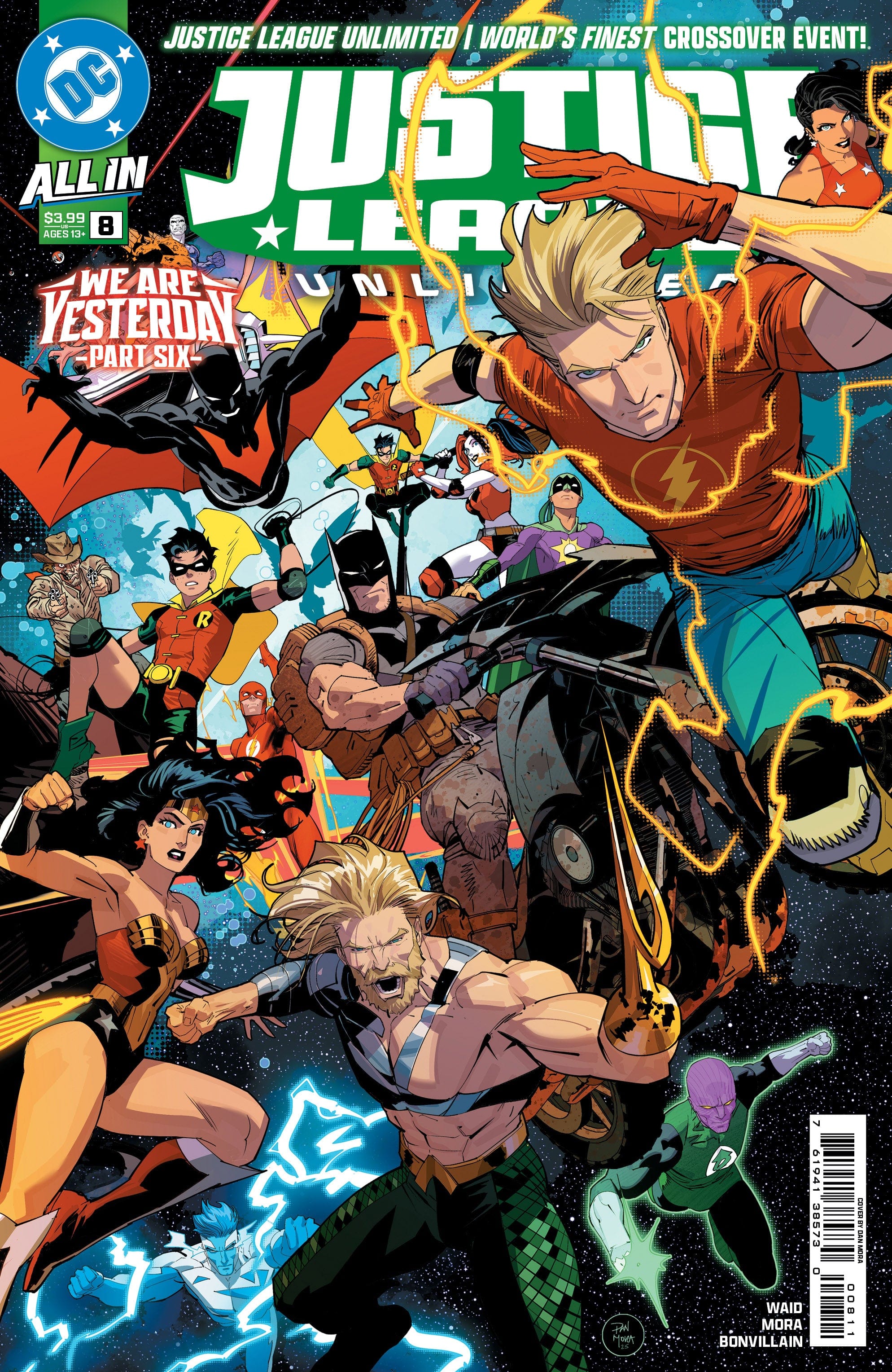 DC Comics, Inc. Justice League Unlimited World's Finest We Are Yesterday Cover A Dan Mora Complete Set of 6