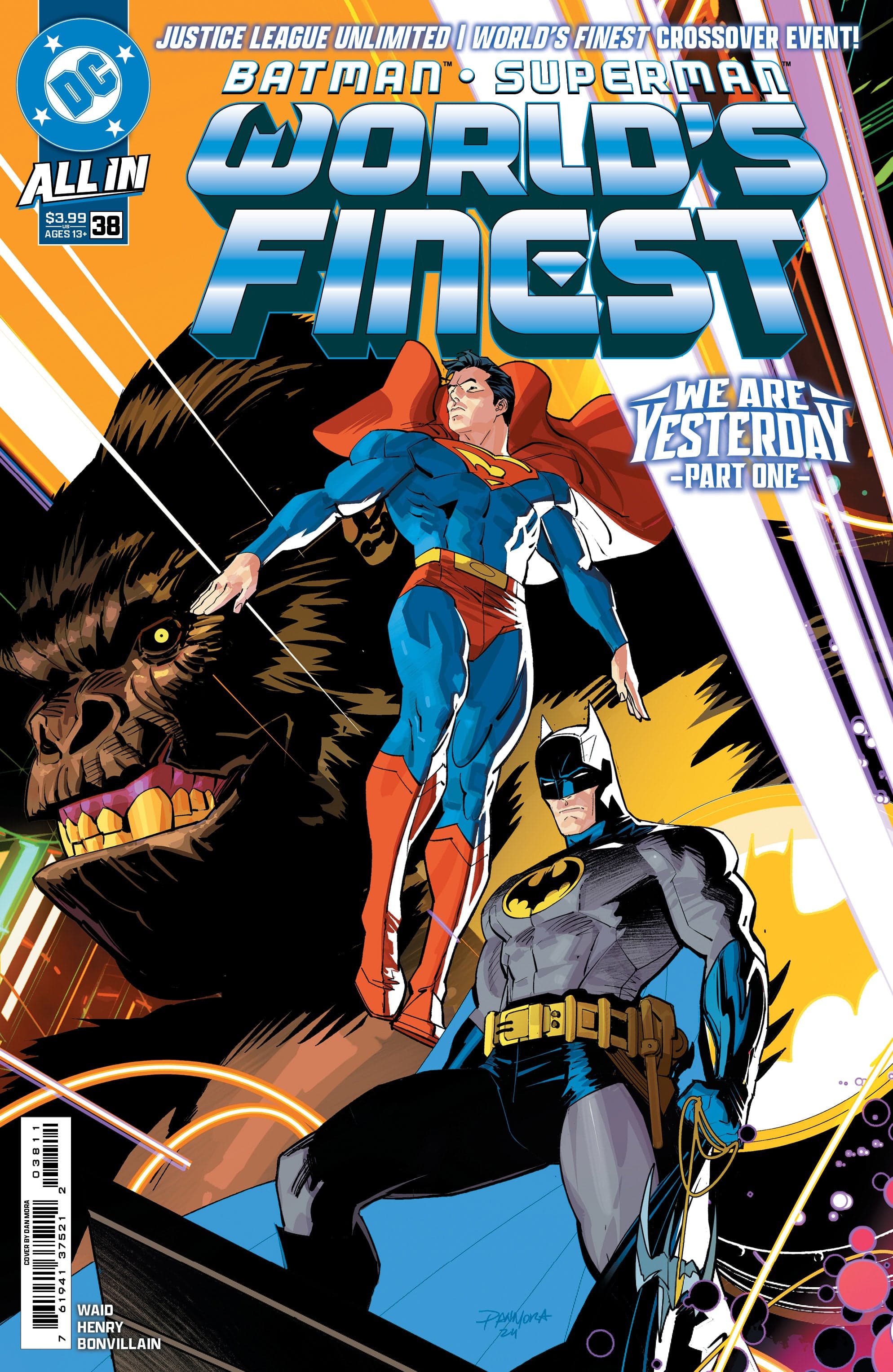 DC Comics, Inc. Justice League Unlimited World's Finest We Are Yesterday Cover A Dan Mora Complete Set of 6