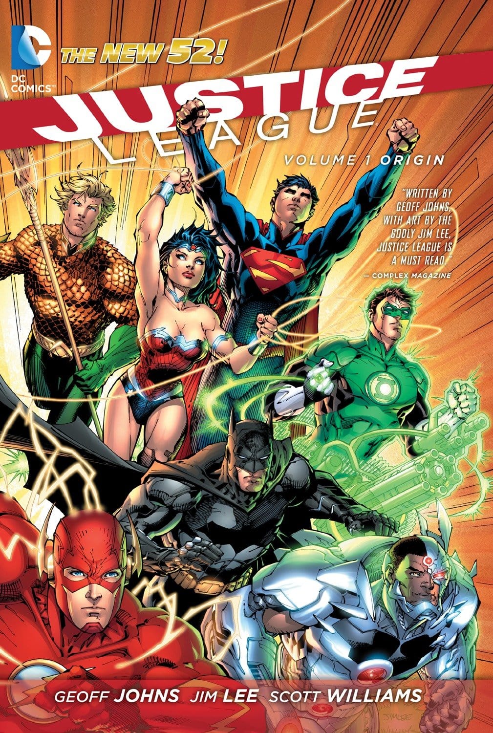 DC Comics, Inc. Justice League Volume 1: Origin (The New 52)