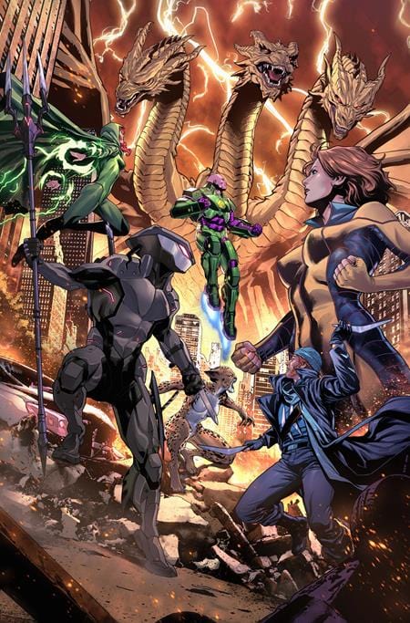 DC Comics, Inc. Justice League Vs Godzilla Vs Kong 2 #5 (Of 7) Cover C Lucas Meyer Variant