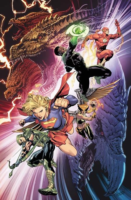 DC Comics, Inc. Justice League vs Godzilla vs Kong 2 #6 Cover B Carlo Pagulayan Card Stock Variant