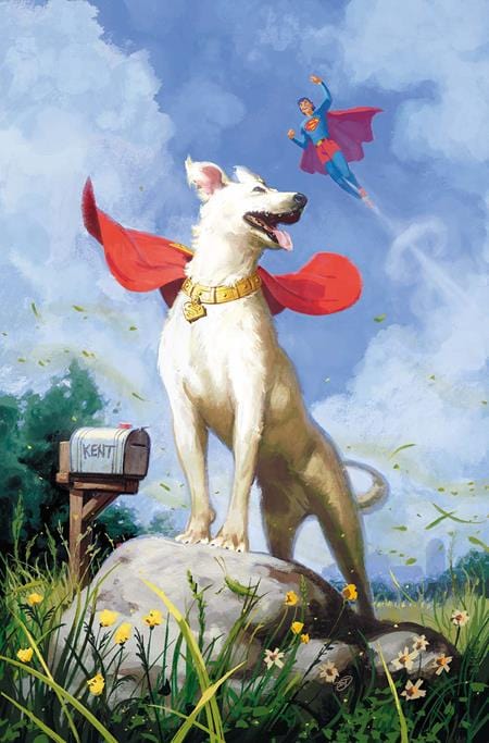 DC Comics, Inc. Krypto The Last Dog Of Krypton #5 Cover B David Talaski Card Stock Variant