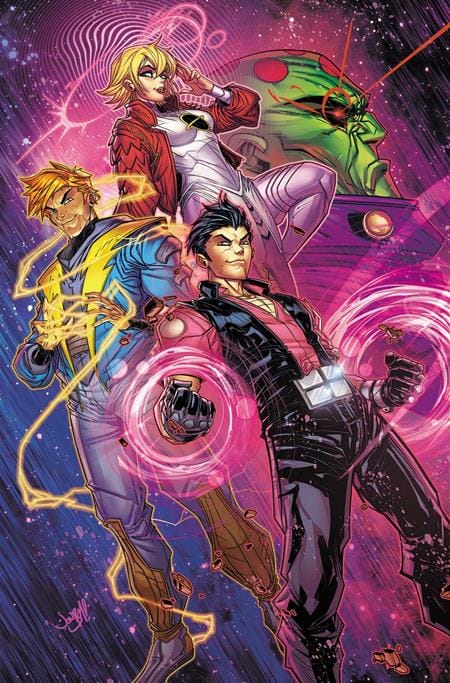 DC Comics, Inc. Legion of Super-Heroes #2 Cover B Jonboy Meyers Card Stock Variant