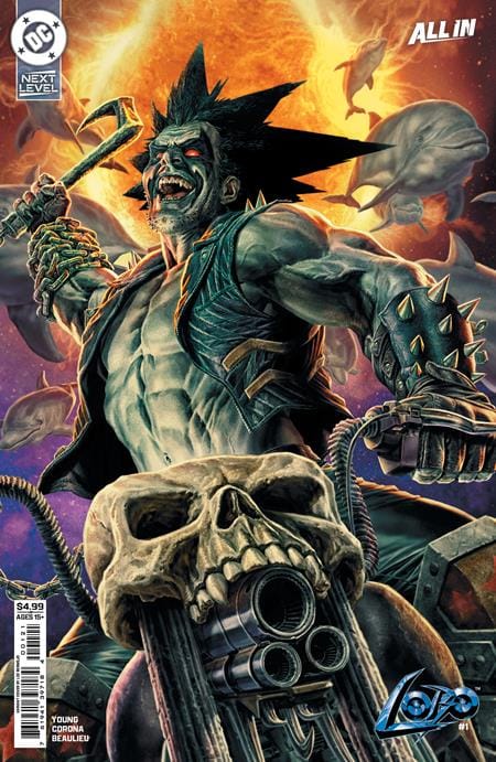 DC Comics, Inc. Lobo #1 Cover B Lee Bermejo Card Stock Variant