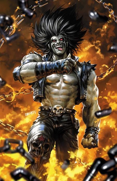 DC Comics, Inc. Lobo #8 Cover B Derrick Chew Card Stock Variant