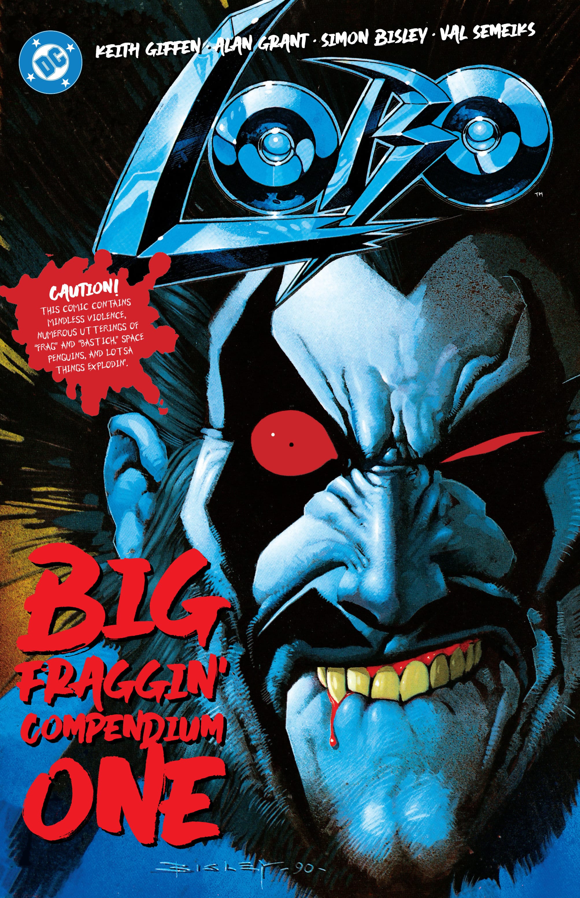 DC Comics, Inc. Lobo Big Fraggin Compendium Book One