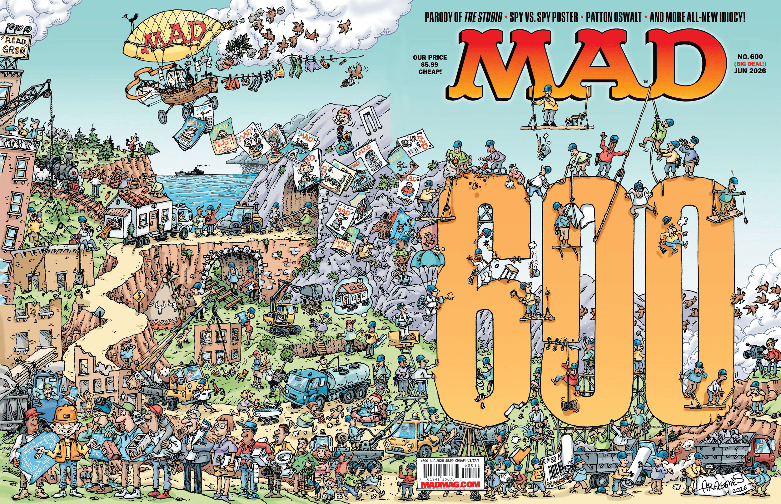 DC Comics, Inc. Mad Magazine #50 (#600)