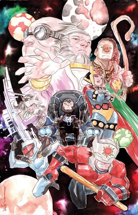 DC Comics, Inc. New Gods #12 (Of 12) Cover B Dustin Nguyen Card Stock Variant