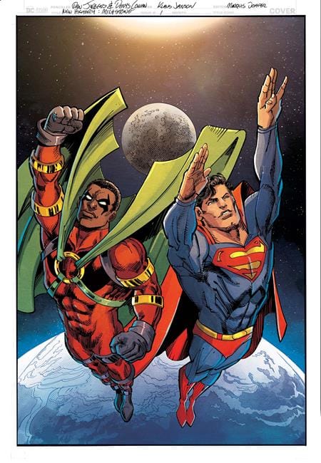 DC Comics, Inc. New History Of The DC Universe The Dakota Incident #1 Cover B Denys Cowan & Dan Jurgens Card Stock Variant