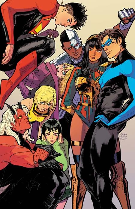 DC Comics, Inc. New Titans #37 Cover C Rickie Yagawa Card Stock Variant