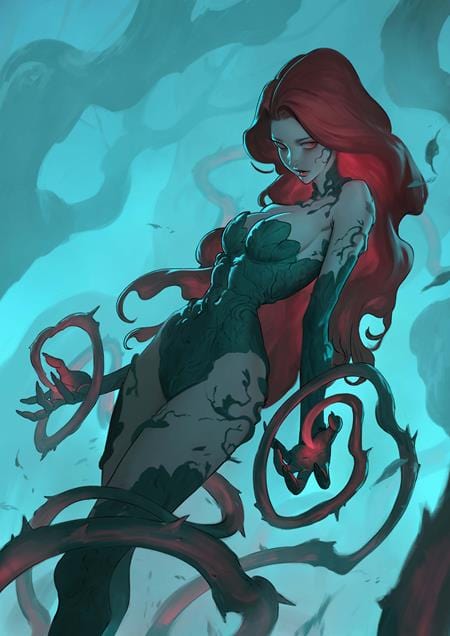DC Comics, Inc. Poison Ivy #38 Cover D Zeen Chin Card Stock Variant