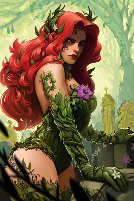 DC Comics, Inc. Poison Ivy #39 Cover D Chay Ruby Card Stock Variant