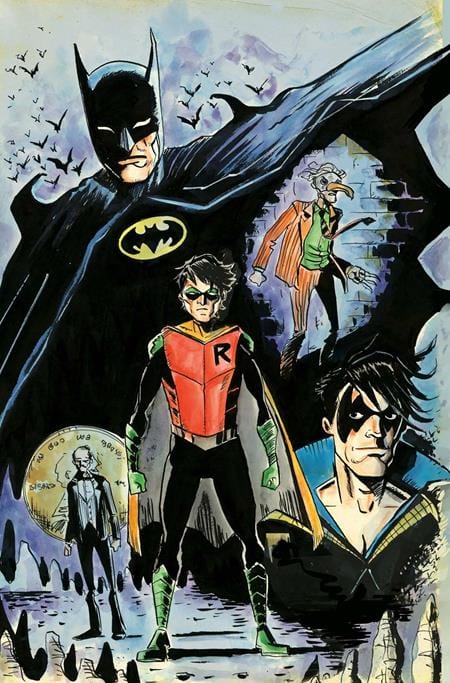 DC Comics, Inc. Robin & Batman Jason Todd #1 (Of 3) Cover B Jeff Lemire Variant