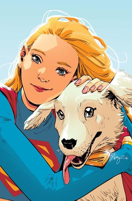 DC Comics, Inc. Supergirl #10 Cover B Amy Reeder Card Stock Variant
