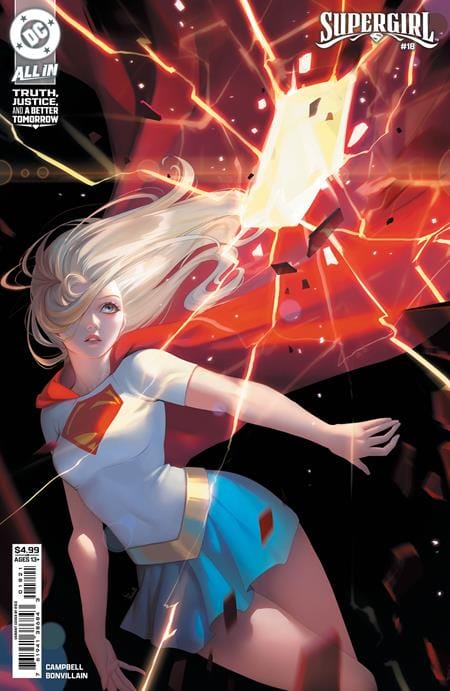 DC Comics, Inc. Supergirl #18 Cover B R1C0 Card Stock Variant