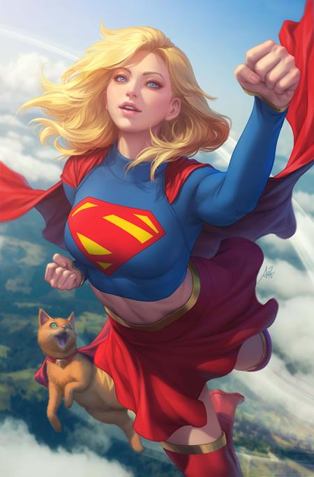 DC Comics, Inc. Supergirl #3 Cover B Stanley Artgerm Lau Card Stock Variant