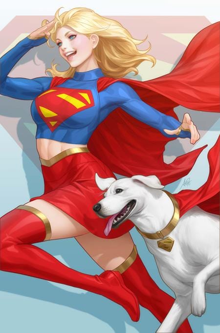 DC Comics, Inc. Supergirl #6 Cover B Stanley Artgerm Lau Card Stock Variant