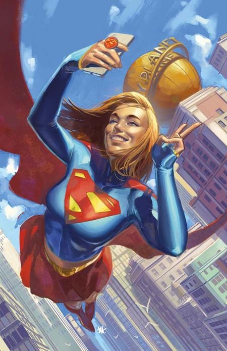 DC Comics, Inc. Supergirl #6 Cover C Ben Harvey Card Stock Variant