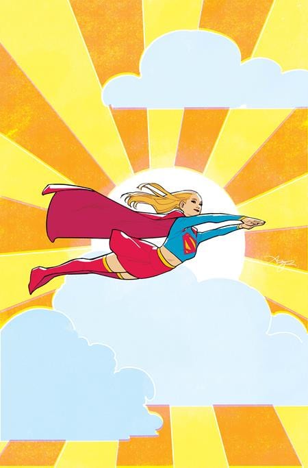 DC Comics, Inc. Supergirl #7 Cover C Amy Reeder Card Stock Variant