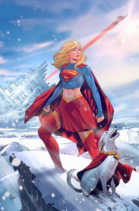 DC Comics, Inc. Supergirl #9 Cover D Lucas Meyer Card Stock Variant