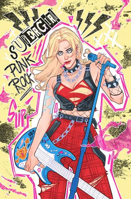 DC Comics, Inc. Supergirl #9 Cover F Marguerite Sauvage Punk Rock Card Stock Variant