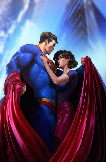 DC Comics, Inc. Superman #32 Cover E Noobovich Card Stock Variant (DC K.O.)