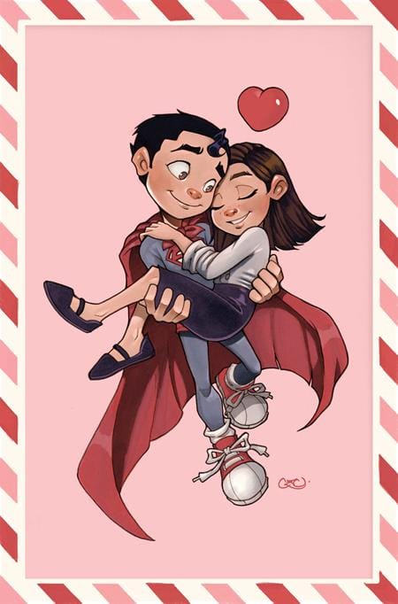 DC Comics, Inc. Superman #35 Cover F Chrissie Zullo Valentines Day Card Stock Variant