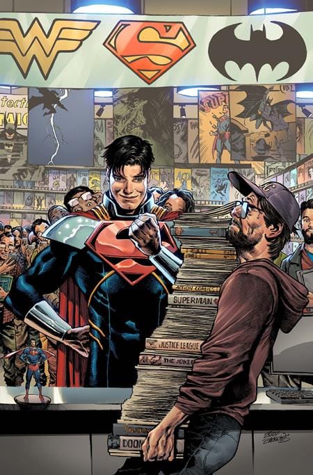 DC Comics, Inc. Superman #40 Cover D Eddy Barrows Card Stock Variant