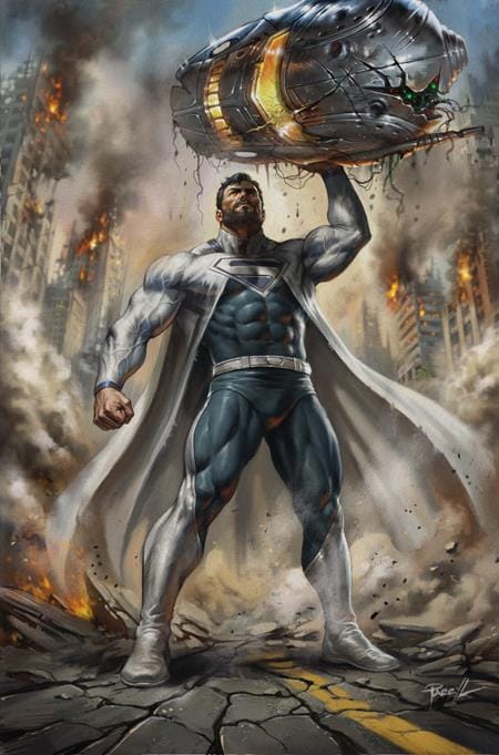 DC Comics, Inc. Superman Father Of Tomorrow #3 (of 6) Cover C Lucio Parrillo Card Stock Variant