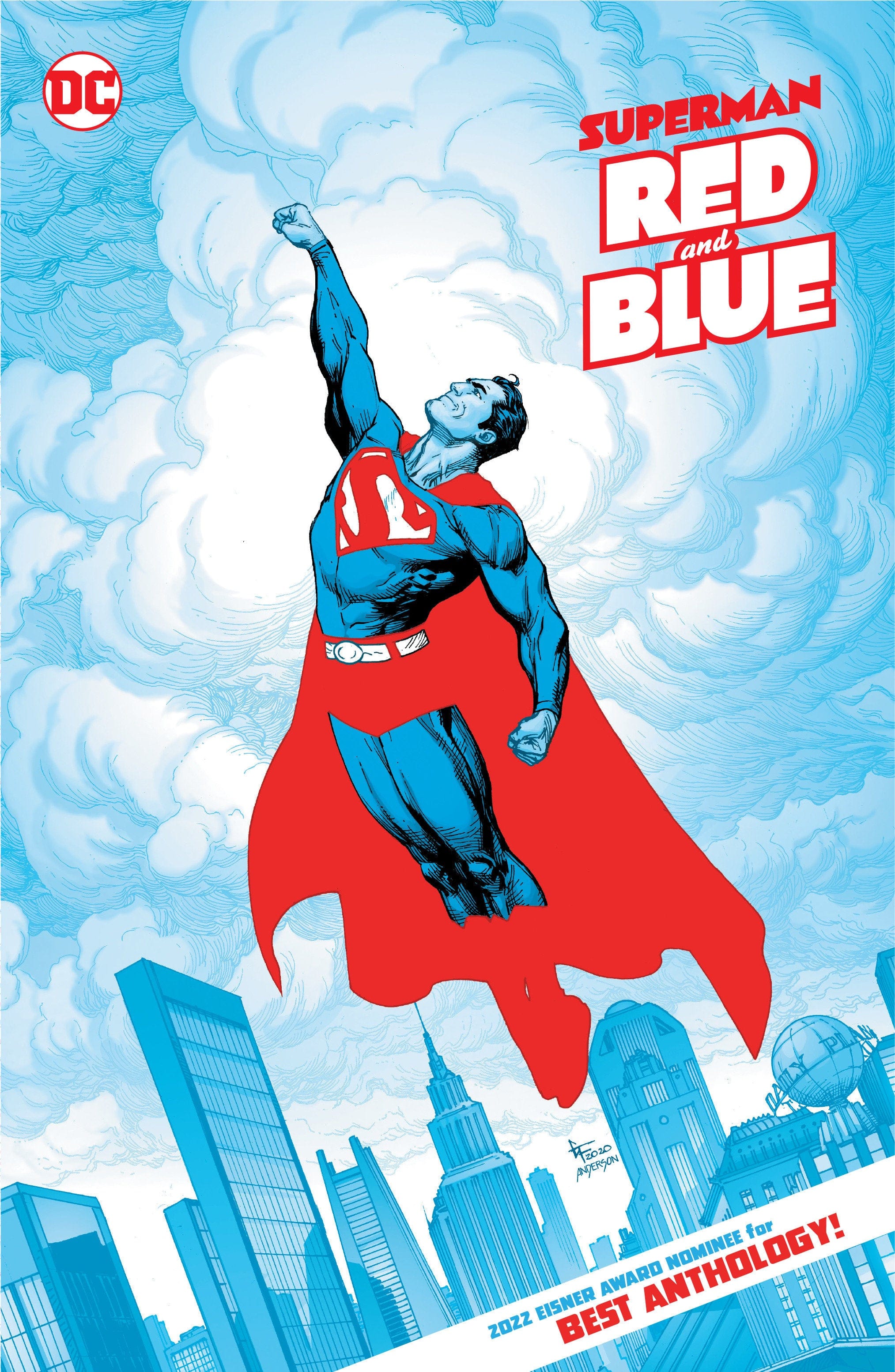 DC Comics, Inc. Superman Red & Blue